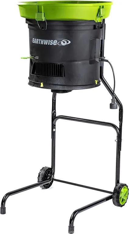 (Brand New) Earthwise Corded 13amp Electric Leaf Mulcher - Easy Assembly, 13" Diameter, Bags Not Included - MSRP $329.99