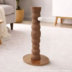 Friends Forever 28" Wave Cat Scratcher Tower with Catnip Puffball - MSRP $24.99