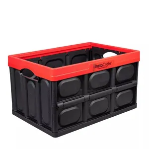 GreenMade 12-Gal. Collapsable InstaCrate, Red, - MSRP $9.99 - SEE LINK