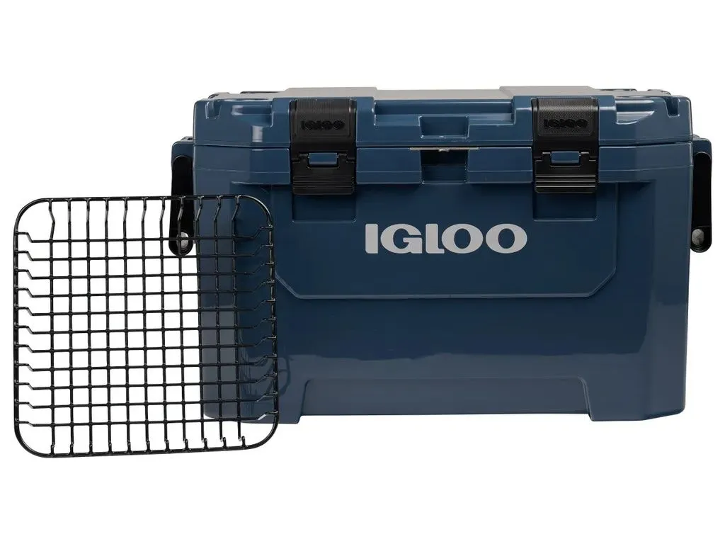 (Scratched Exterior) Igloo 70 QT Yukon Cooler, Dark Blue - MSRP $189.99 - SEE LINK