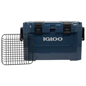 (Scratched Exterior) Igloo 70 QT Yukon Cooler, Dark Blue - MSRP $189.99 - SEE LINK