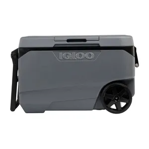 (Scratched Exterior) Igloo 90QT MaxCold Cooler, Gray - MSRP $99.99 - SEE LINK
