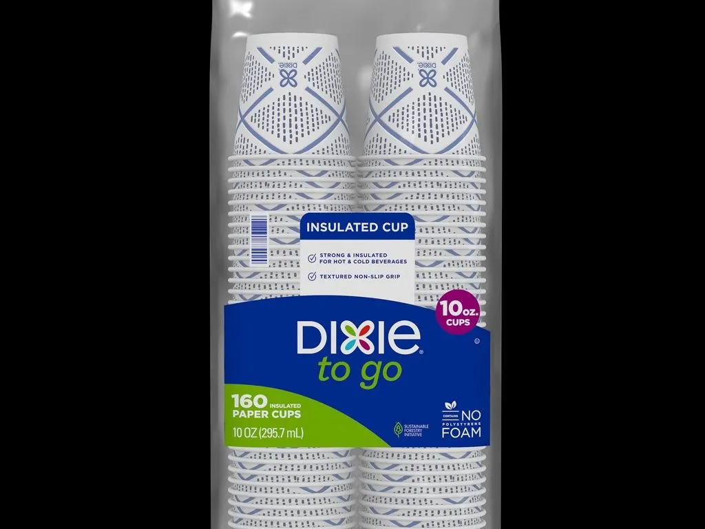 Dixie To Go Insulated Paper Cup, 10 oz. - 160-Count - MSRP $16.99 - SEE LINK