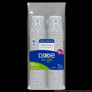 Dixie To Go Insulated Paper Cup, 10 oz. - 160-Count - MSRP $16.99 - SEE LINK
