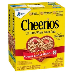 Cheerios Cereal, 20.35 oz. - 2-Pack - MSRP $9.99