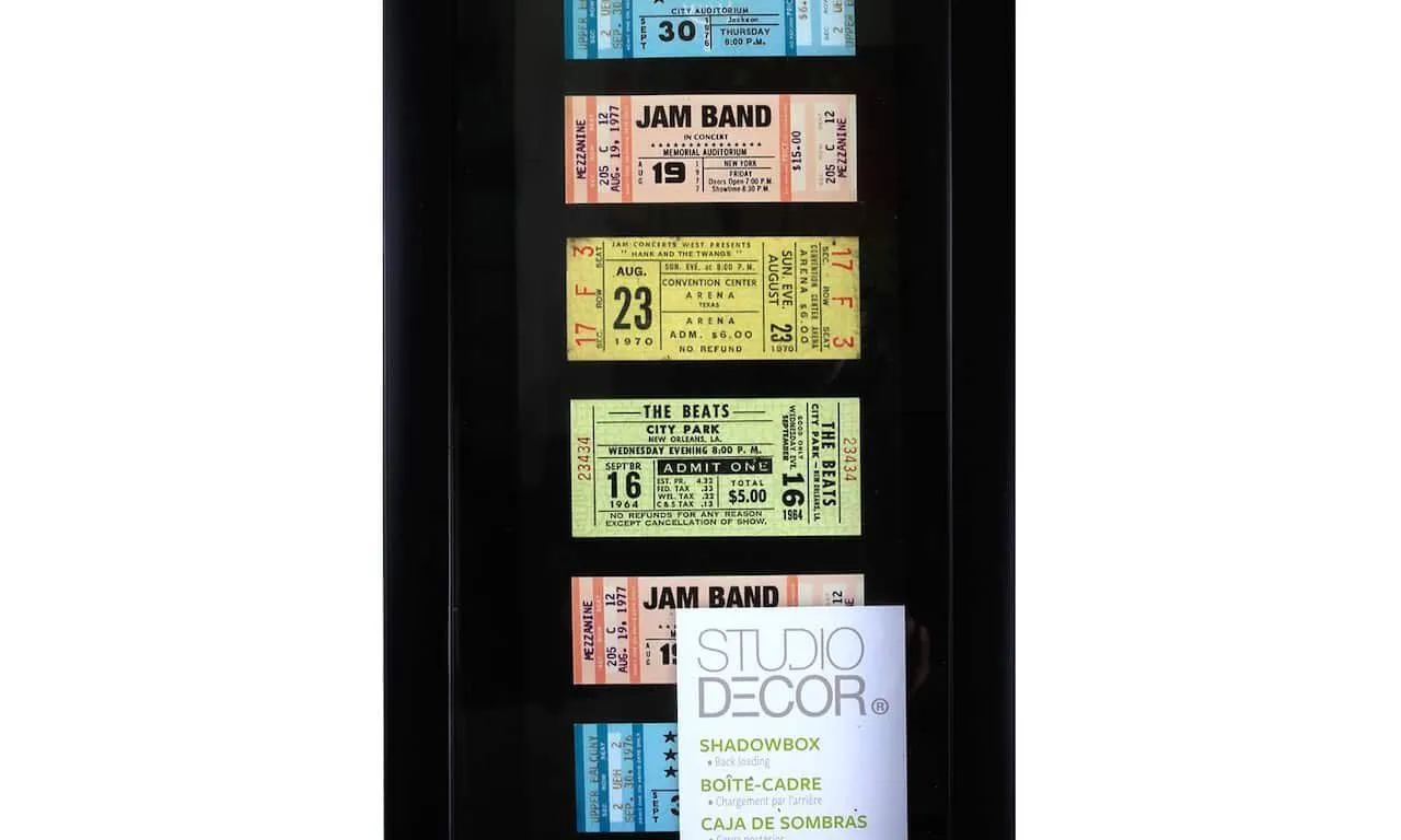Studio Décor® 6" x 14" Black Panel Shadow Box - MSRP $19.99