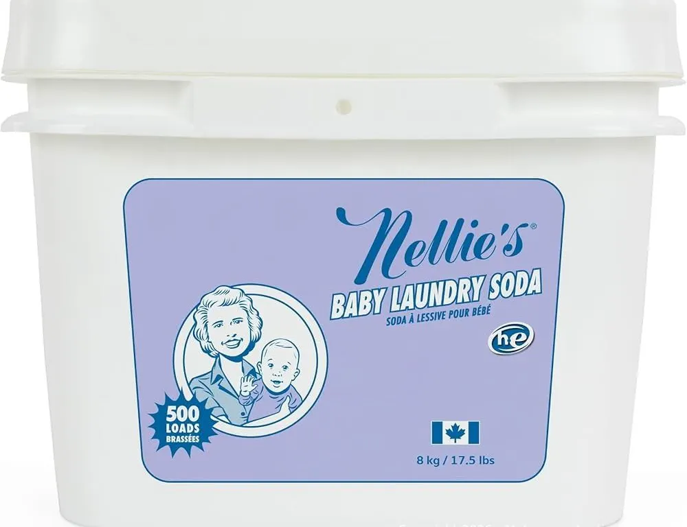 Nellie’s Baby Laundry Soda, 500 Loads - MSRP $89.99 - SEE LINK