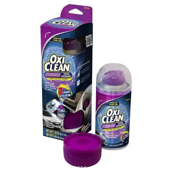(Brand New) OxiClean Odor Blaster Cabin & Air Vent Cleaner, Car Scent, 3.38 oz. - MSRP $8.99 - SEE LINK