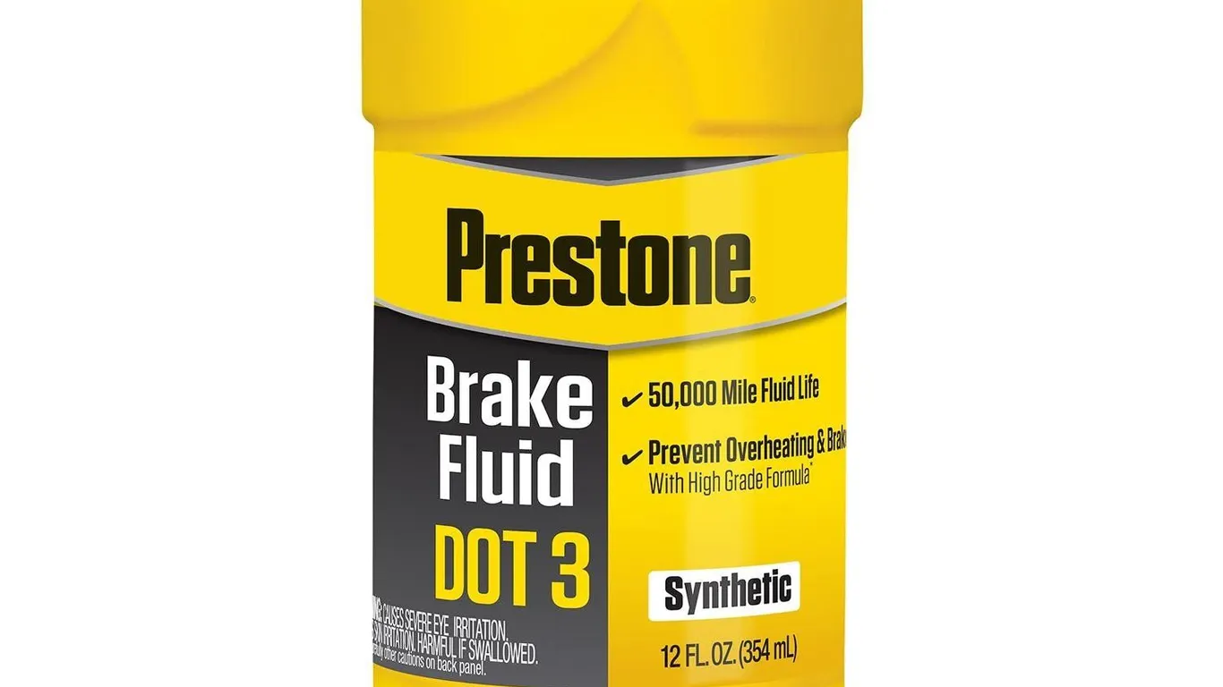 Prestone DOT 3 Brake Fluid 12 ounce - MSRP $6.50 - SEE LINK