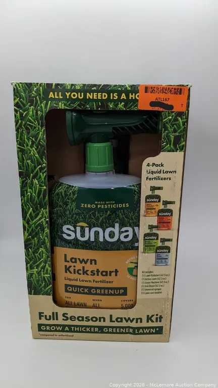 Sunday Full Season Lawn Kit Bundle - MSRP $49.99