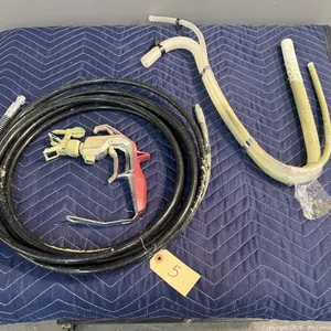 Airless Spray Gun with Hose and Suction Tubing