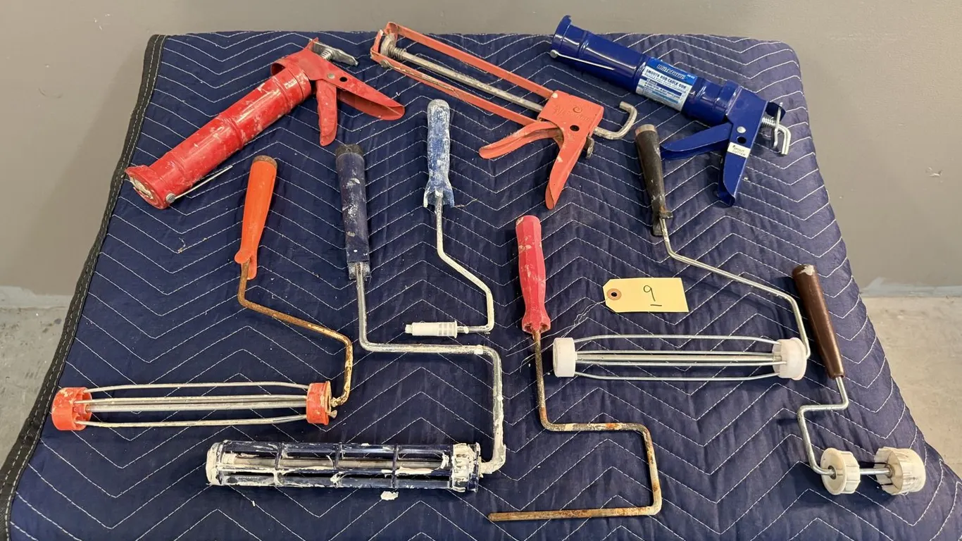 Caulking Guns and Paint Roller Frames