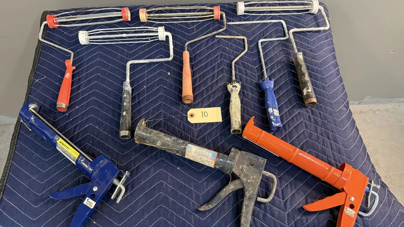 Caulking Guns and Paint Roller Frames