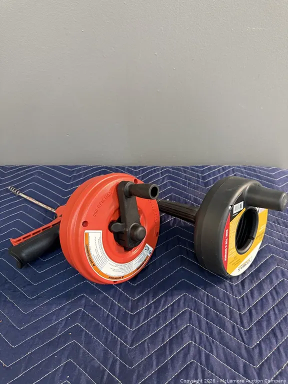 RIDGID PowerSpin and Cobra Drain Augers