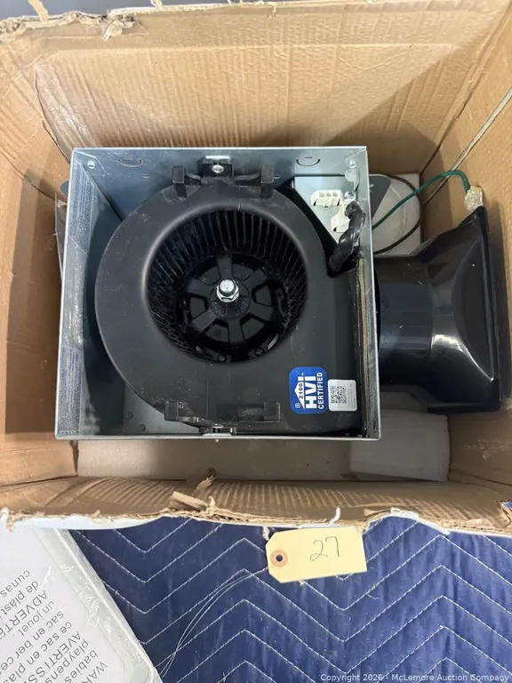 Homewerks SmartVent Ventilation Fan with LED Light