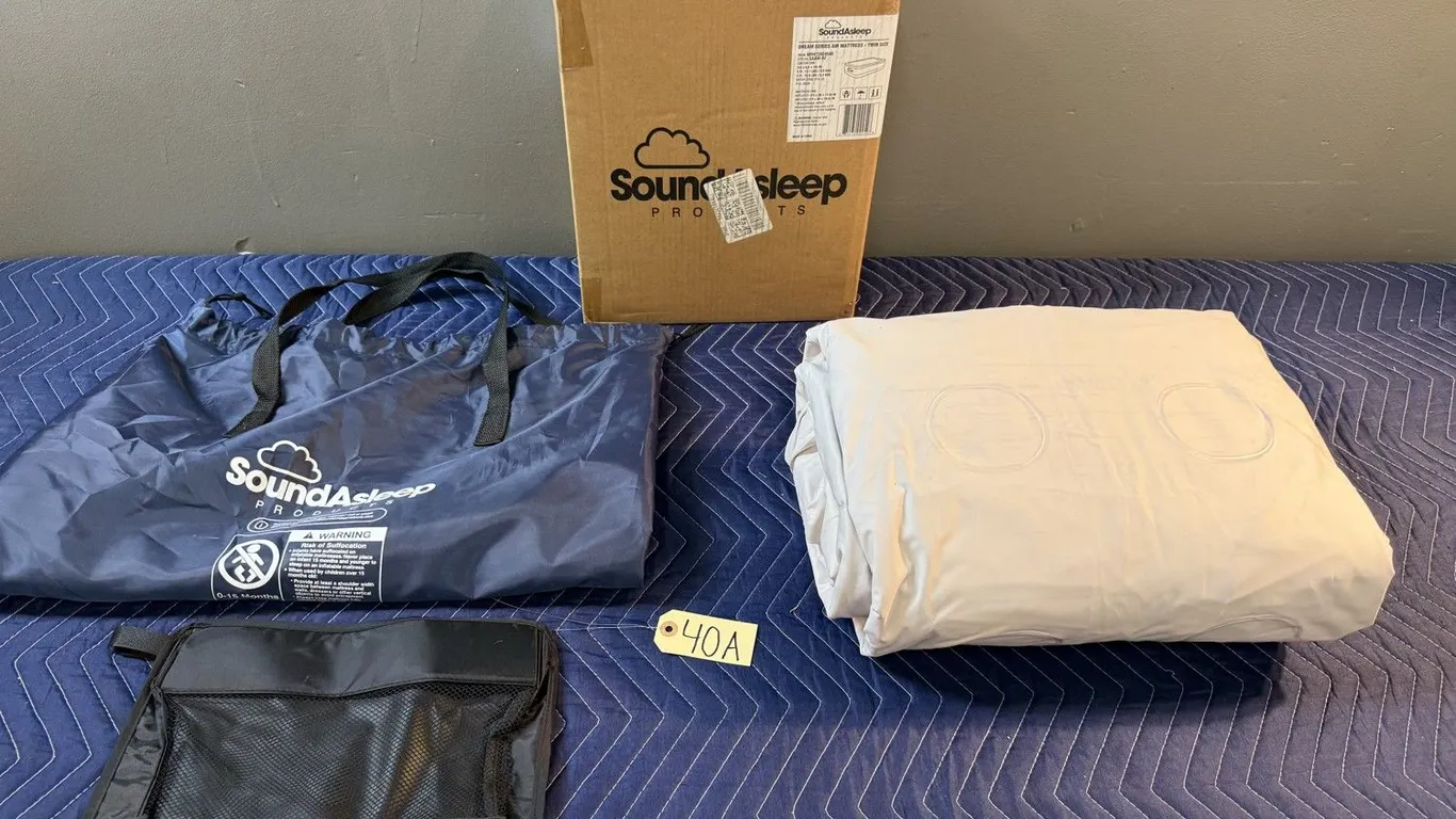 SoundAsleep Dream Series Twin Air Mattress with Carry Bag