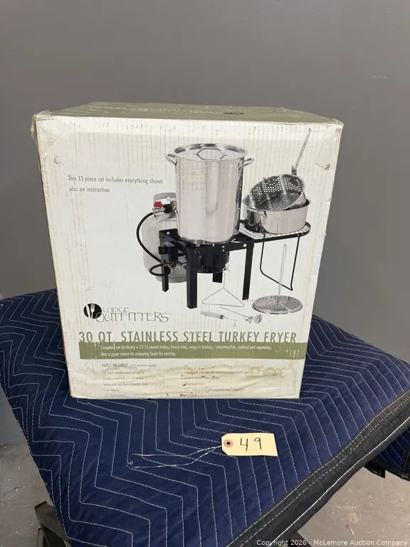 Outdoor Outfitters Stainless Steel Turkey Fryer