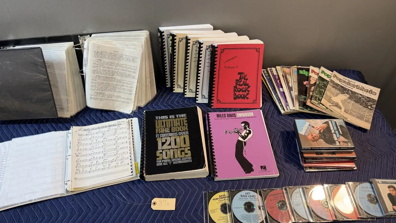 Music Books, Sheet Music and Instructional Discs