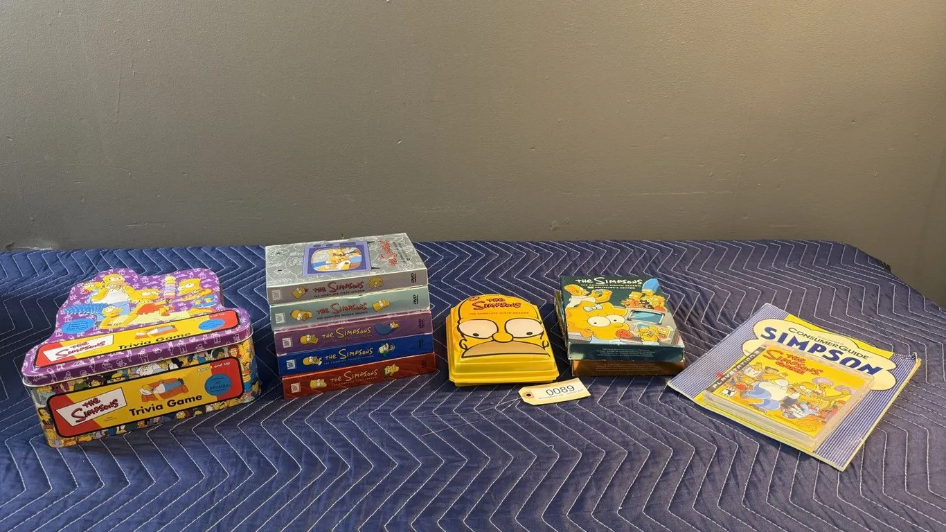 The Simpsons DVDs, Games and Collectibles