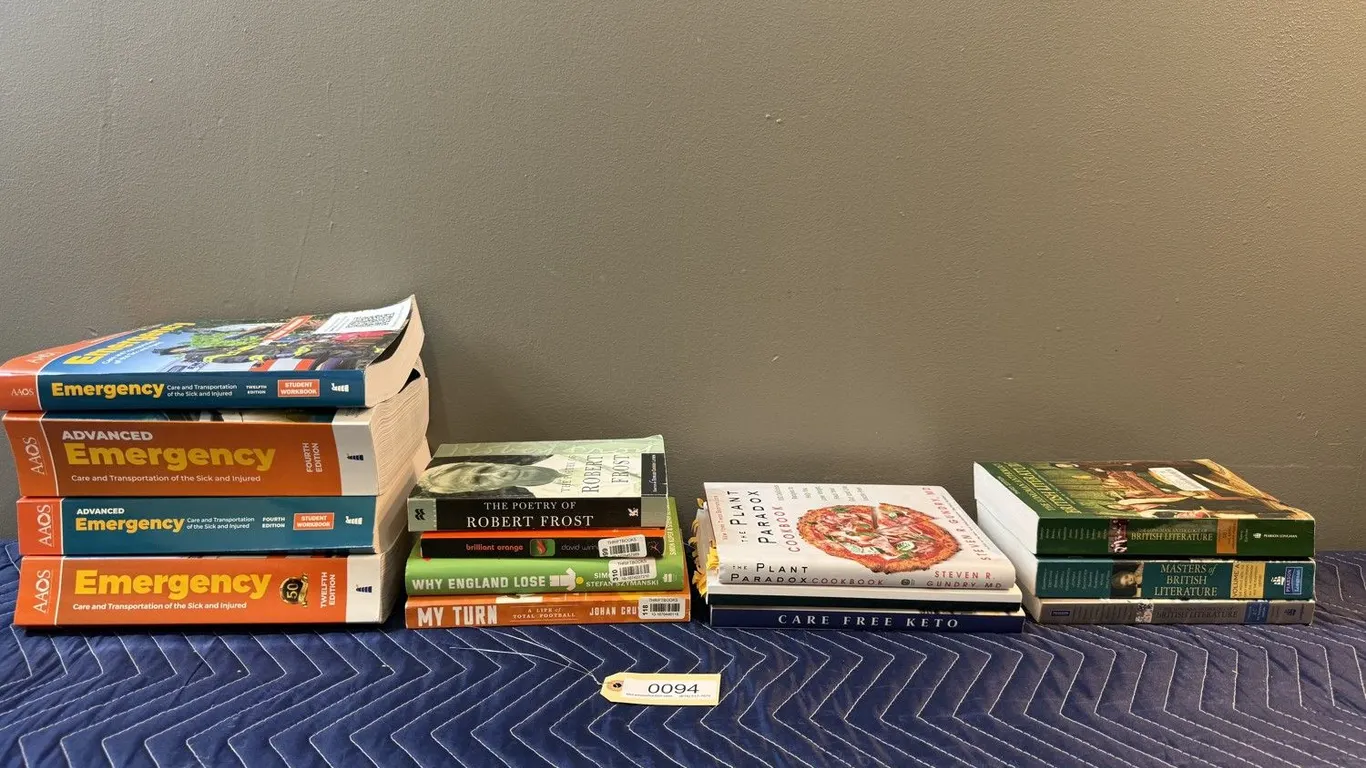 Assorted Books and Textbooks