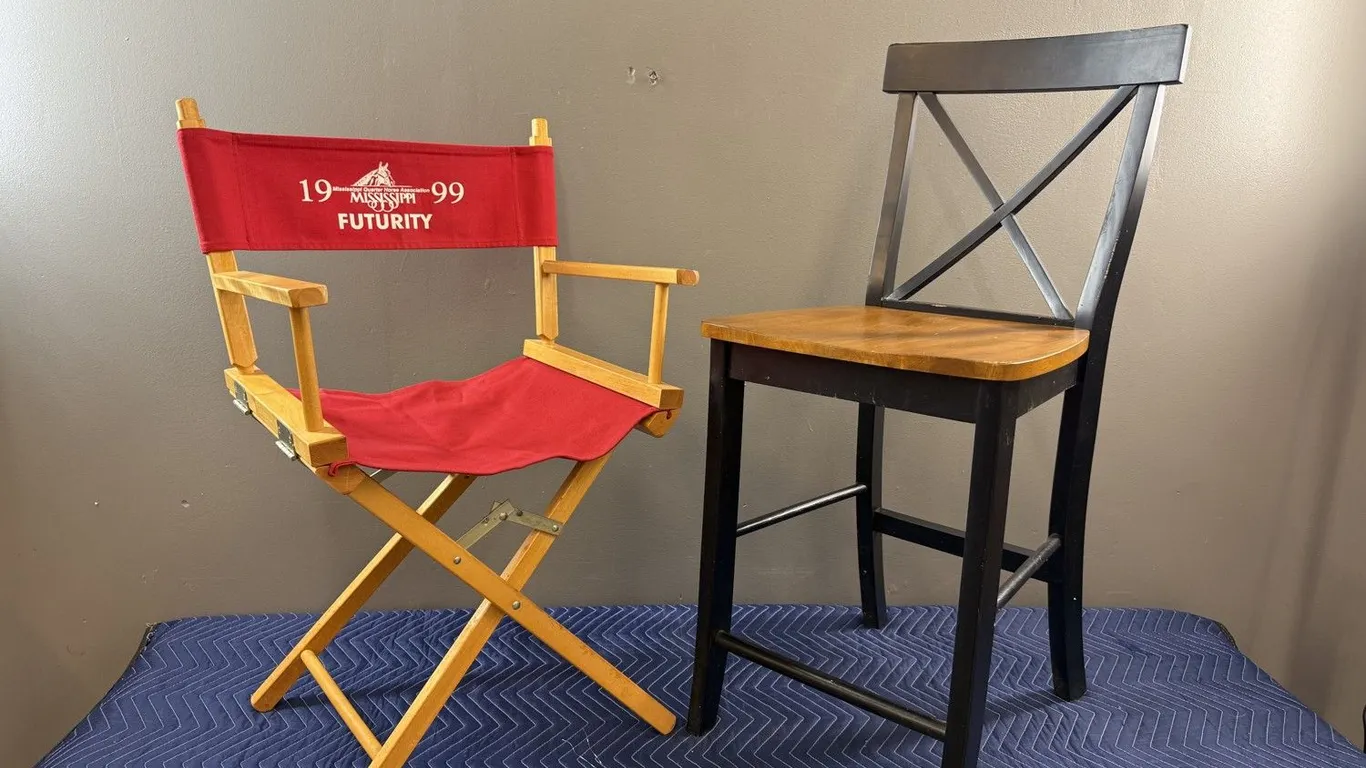 Director's Chair and Counter-Height Chair