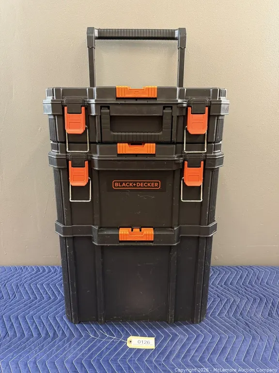 BLACK+DECKER Stacking Rolling Toolboxes