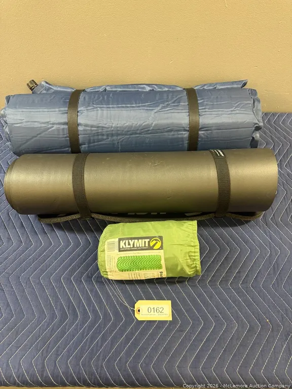 Coleman and Klymit Sleeping Pads with Harbinger Exercise Mat