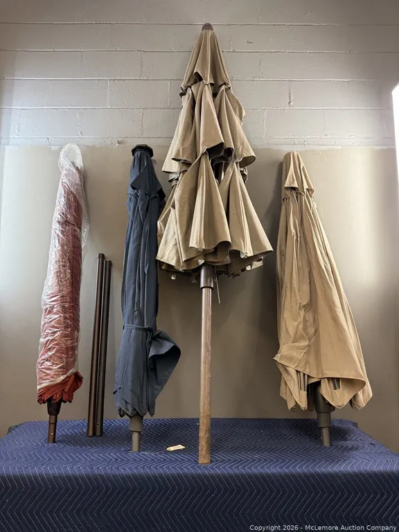 Assorted Patio Umbrellas