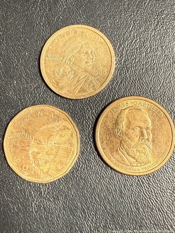 3 One Dollar Coins II