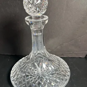 10.5-Inch Waterford Lismore Ships Decanter