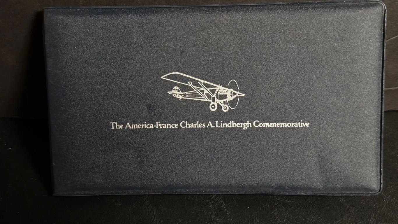 America-France Charles A. Lindbergh Commemorative Set
