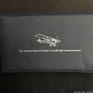 America-France Charles A. Lindbergh Commemorative Set