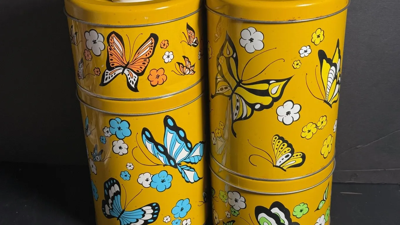 Butterfly Tin Set by Ballanoff
