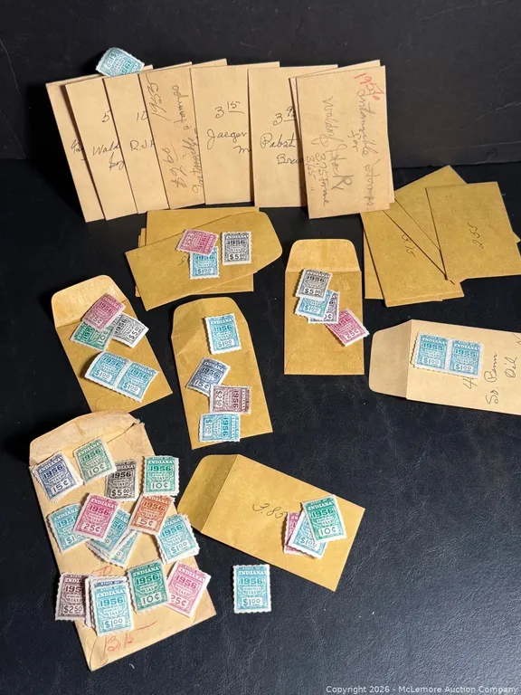 Indiana Intangibles Tax Stamps