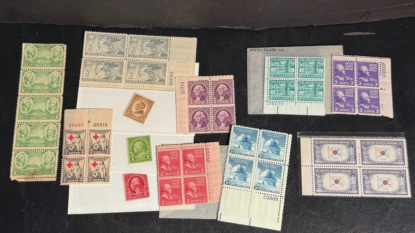 1-5 Cent Stamps