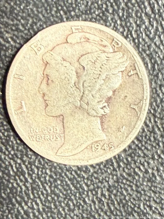 1945 Mercury Dime