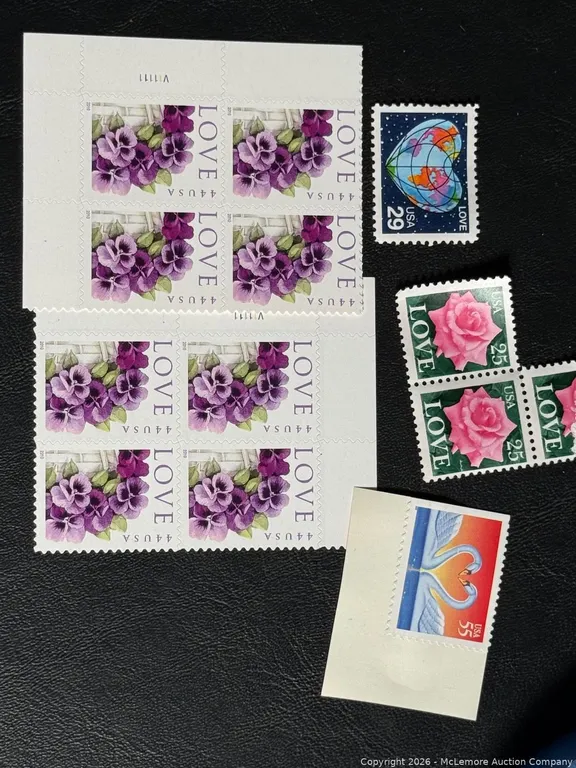 12 Love Stamps