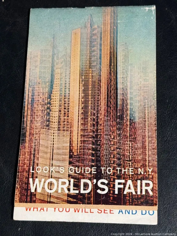 NYC 1964 World's Fair Pamphlet