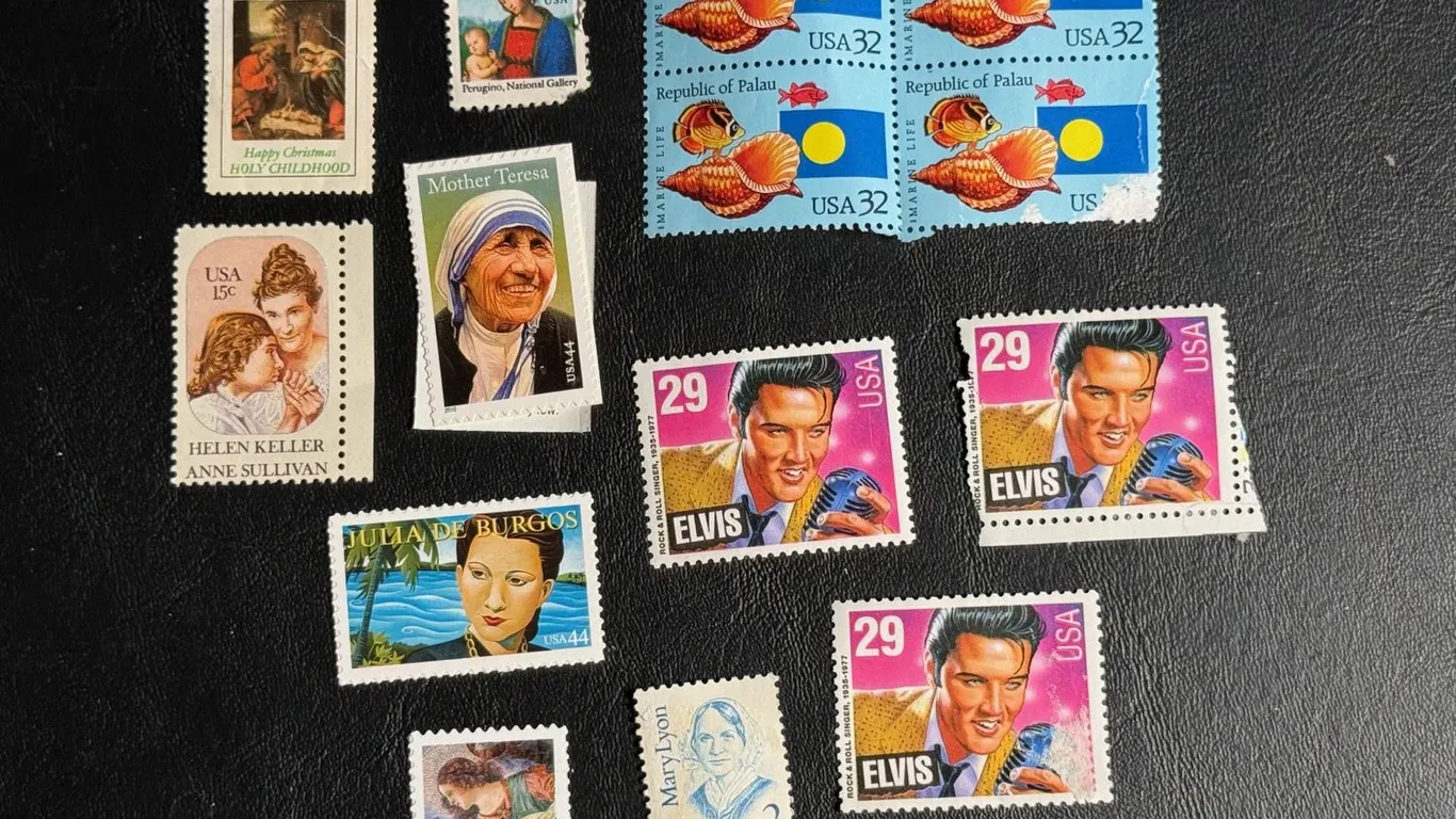 Collectible Postage Stamp Singles ($3.56)