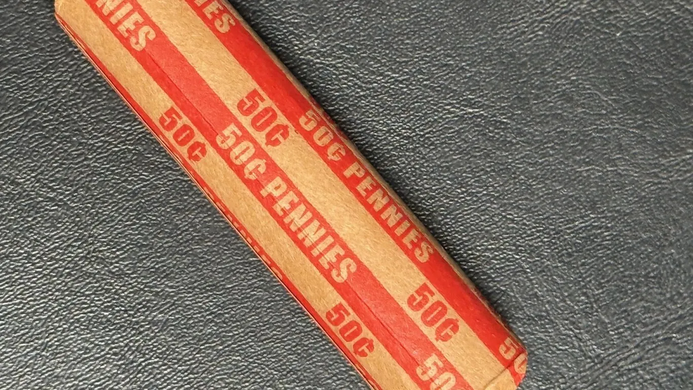 Wrapped Roll of Pennies