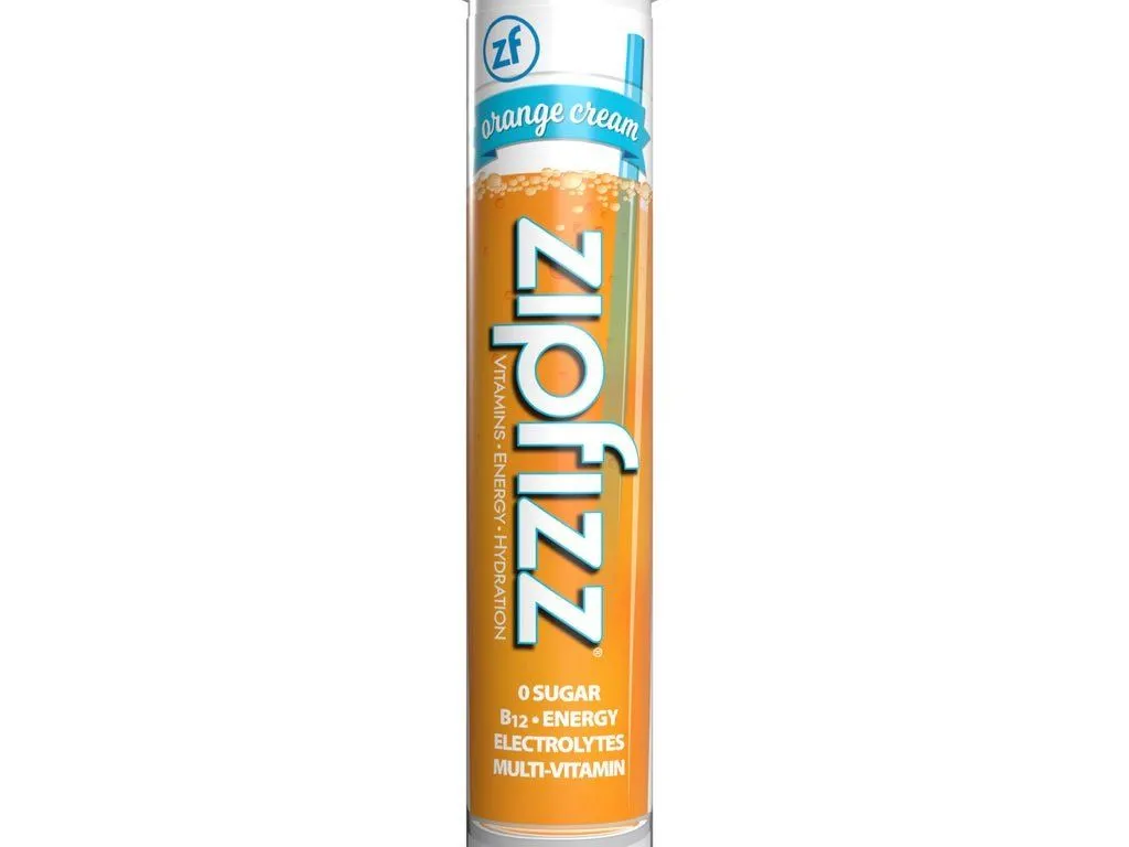 Zipfizz Multi-Vitamin Energy Hydration Drink Mix, 30 Tubes, Orange Cream Flavor - MSRP $29.99 - SEE LINK