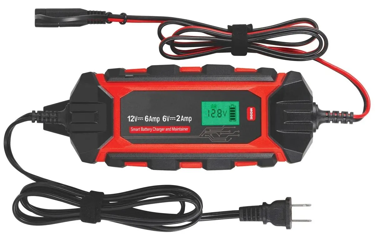 (OUT OF BOX) UltraPro Elite Smart Battery Charger and Maintainer, 6V/12V, 6A - MSRP $49.99 - SEE LINK