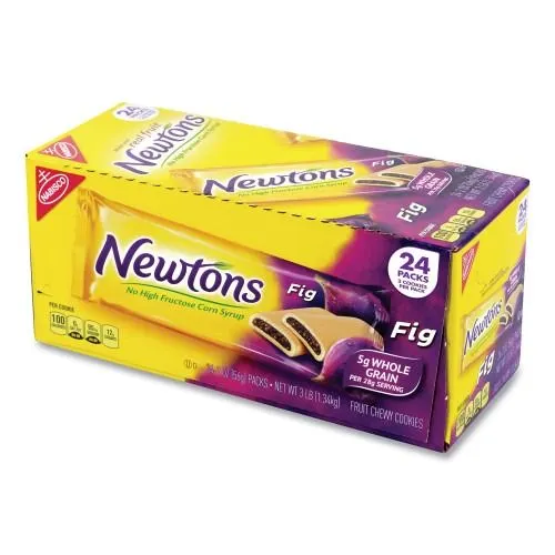 (Best By 08/31/2026) Newtons Fig Bars Soft Fruit Chewy Cookies, 2 oz. - MSRP $12.50 - SEE LINK