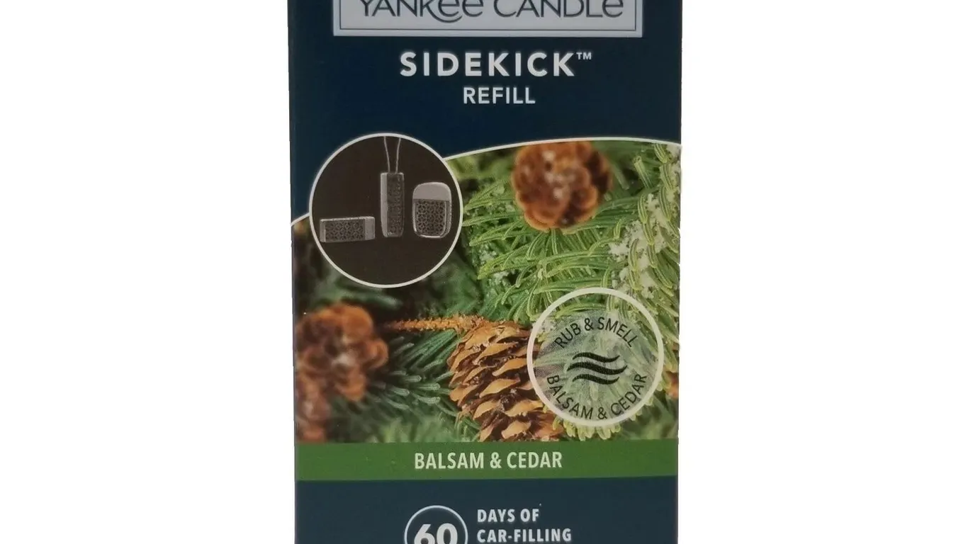 Yankee Candle Car Sidekick Refill "Balsam & Cedar", 2-Pack - SEE LINK
