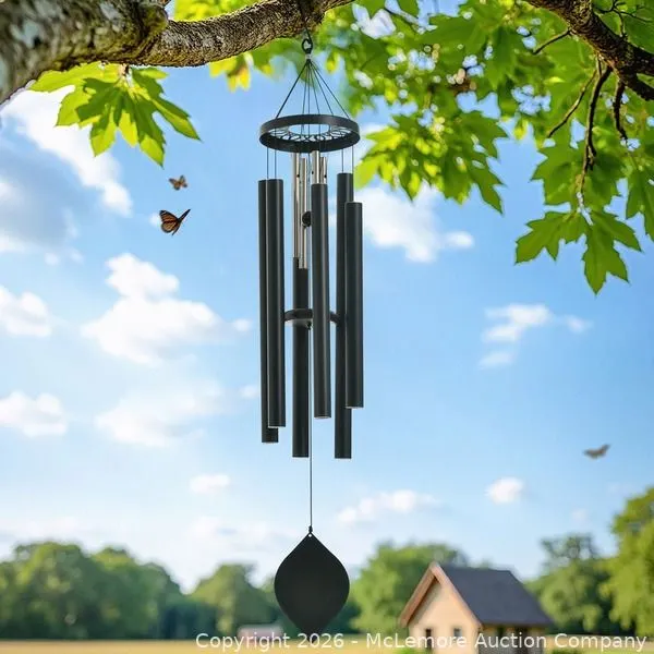 (OUT OF BOX) Stylecraft Double Wind Chime - MSRP $37.99