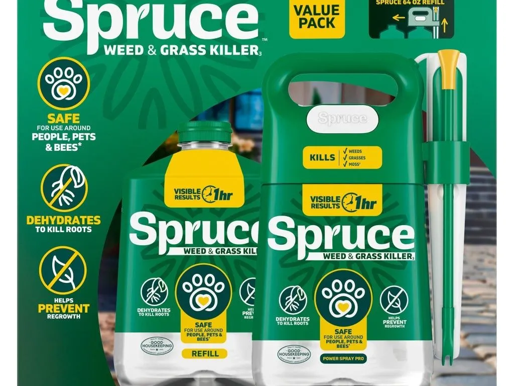 Spruce Weed and Grass Killer-Powered Starter Kit, 64 oz. - MSRP $39.99 - SEE LINK