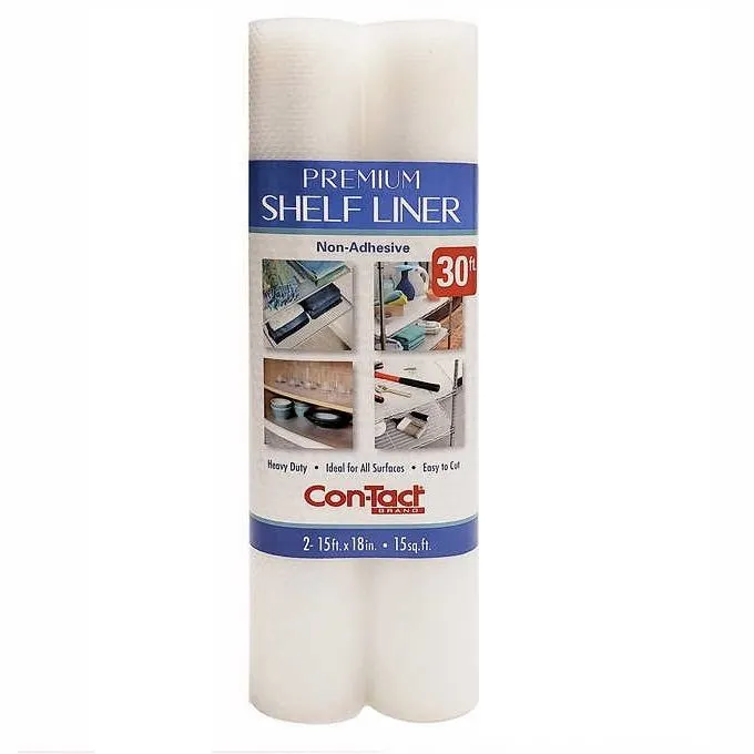 Con-Tact Brand Premium Shelf and Drawer Liner - 2-Pack (Not 4 as Link Shows) - MSRP $22.99 - SEE LINK