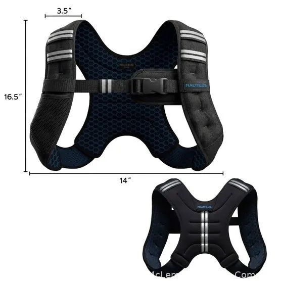 Nautilus 12lb Weighted Vest with Adjustable Fit - MSRP $29.99 - SEE LINK
