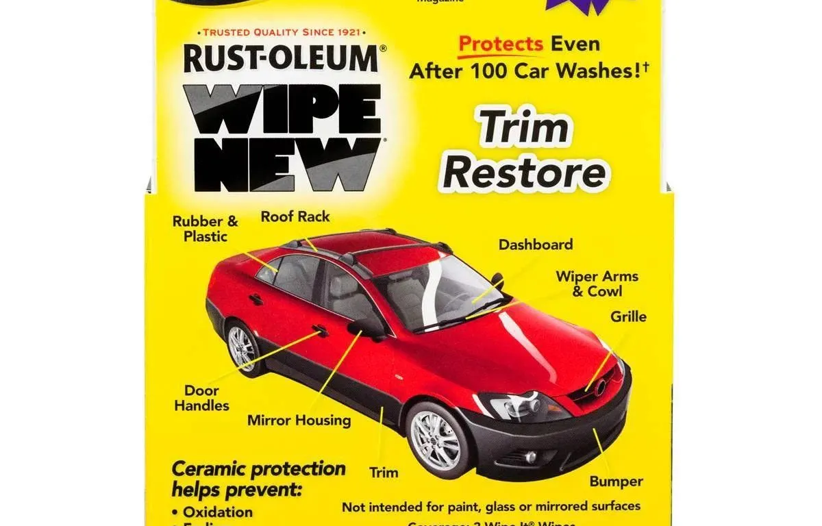 Rust-Oleum Wipe New Trim Restore and Protectant - MSRP $18.99 - SEE LINK