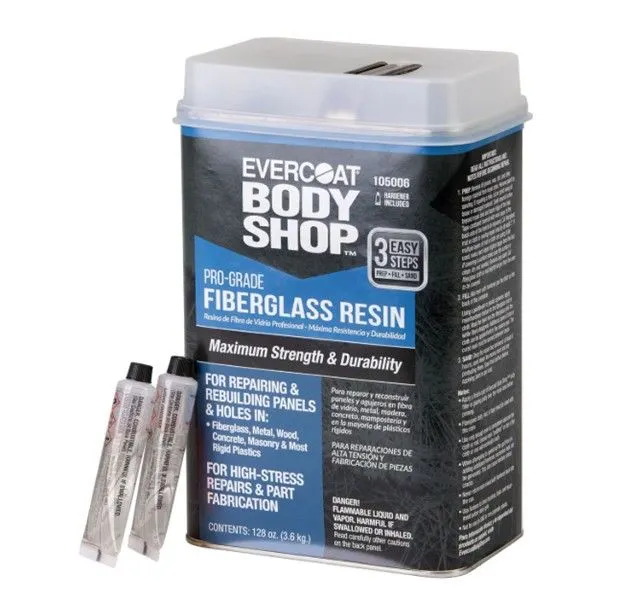Evercoat Body Shop Fiberglass Resin, 16 fl. oz. - MSRP $29.00